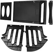 Angoily Desktop Label Holder for Thermal Labels Professional Sticker Printer Dispenser Plastic Label Holder for Easy Access and Organization Compatible with Various Label