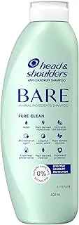 Head & Shoulders BARE Pure Clean Minimal Ingredients Anti Dandruff Shampoo 400ml