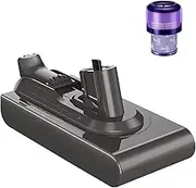 MVMOD V11 SV15 Click-in Battery Replacement for Dyson, 25.2V 3900mAh V11 Replacement Battery for Dyson 970425-01, 970938-01, SV15, Torque Drive, Torque Drive Extra, Absolute Vacuum Cleaner