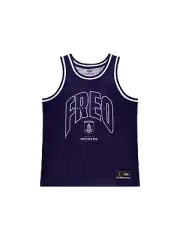 Fremantle Dockers 2024 AFL Basketball Singlet Sizes S-3XL!