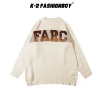 在飛比找蝦皮商城優惠-【K-2】FARC 火焰 針織毛衣 長袖上衣 秋冬穿搭 男女