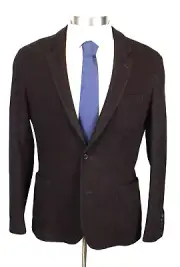 Paul Smith Blazer 40 R (50 EU) Men's Dark Red Mélange Wool Slim fit Sport Coat