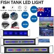 Aquarium Light Lighting Full Spectrum Aqua Plant Fish Tank Bar LED Lamp 30-110cm