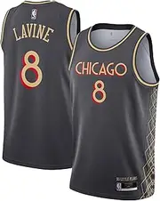 Outerstuff Zach LaVine Chicago Bulls Gray #8 Kids Youth 8-20 Alternate Swingman Jersey