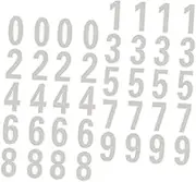 IWOWHERO 4Sets Reflective Numbers Stickers Self Adhesive Decals for Mailbox Address Car Decoration Durable Numbers for Easy Application and Use