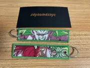 Dragon Ball Z Super Anime Super Saiyan Broly Key Jet Tag Keychain Lanyard