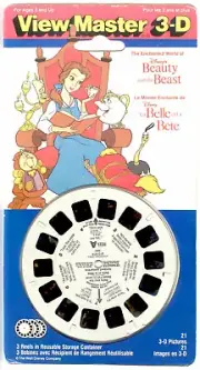 Disney's The Enchanted World of Beauty and the Beast 3D View-Master Set SEALED