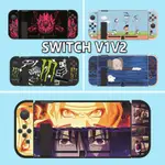 任天堂 適用於 NINTENDO SWITCH V1 V2NINTENDO SWITCH 保護殼卡通彩繪史努比 SWIT