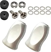 Handle for Reel, Non-Slip Button Covers, Lightweight Ergonomic Non-Slip Covers for Maintenance Repair Beginners Men Women