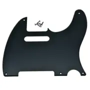 Vintage 5 Hole Tele Guitar Pickguard Scratch Plate For USA Fender Matte Black