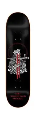 Zero Skateboards Tommy Sandoval Micah 3 Skateboard Deck - 8.37" x 31.9"