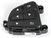 XEDLAMP Car Cruise Control Button, for Mercedes, for Benz, GLE B Class W292 W166 W156 W246 0999050600 Car Multi-function Steering Wheel Switch Buttons Phone Control Key Steering Wheel Control Switch P