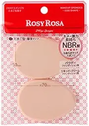 Rosie Rosa 2WAY sponge 2 pieces egg-shaped thick