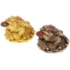 Gifts Golden Feng Shui Toad Toad Statue Desktop Decoration Chinese Golden Frog