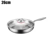 Titanium Pan Pro With Lid 2025 Durable Scratch Non Stick Titanium Pan 26cm with cover