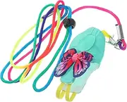 Levemolo 1 Set Bird Diaper Flight Suit with Leash for Parrots Washable Harness for Birds Easy to Clean and Comfortable Chic Design for Stylish Flight Adventures