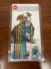 BOYE I Taught Myself To Crochet 8 PET Projects Knitting Hook Afghan Blanket
