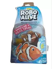 ROBO ALIVE CLOWN FISH ROBOTIC PET TOY NEW