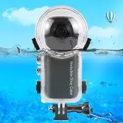 50m Invisible Diving Case for Insta360 X4 Underwater Waterproof Housing Cover