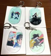 Jujutsu Kaisen x TSUTAYA Mini Exhibition Acrylic Key Chain Complete Set of 4