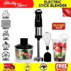 Healthy Choice Electric Stick Hand Blender & Mixer 700ml w/ Kitchen Accessories