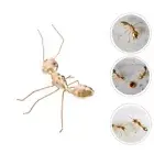 Ant Statue Metal Ant Miniature Abstract Aniaml Sculpture Iron Wall Sculpture