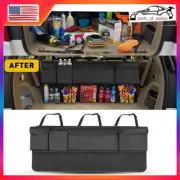 Car Cargo Net SUV Organizer Bag Trunk Organizer Hanging Back seat Storage
