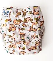 Monarch Reusable Pocket Cloth Nappy, Deerlightful