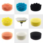 6inchCar Buffing Pads Polishing Sponge Waxing Foam Polisher Buffer Set For Drill