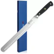 KEEMAKE 12" Carving Slicing Knife Stainless Steel Brisket Knife Meat Cutting