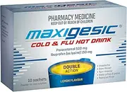 Maxigesic Cold & Flu Hot Drink 10 Sachets