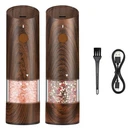 Electric Salt and Pepper Grinder Set-Automatic Pepper and Salt Grinder3856