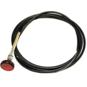 R38DR3X06 PTO Control Cable Assembly 72 Inches Long SS Core Wire 1/4 Replacement