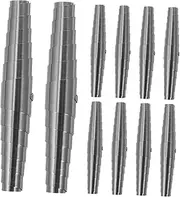 CAXUSD 10 Pcs Spring Pruners Pruning Shears Scissors Spring Gardening Pruner Springs Pruner Spring Parts Replacement Gardening Pruner Spring Garden Tools Silver Steel