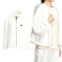 在飛比找蝦皮商城優惠-Adidas TECH UPF HD JKT 女款 米白色 