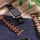 【ALL TIME 完全計時】Apple Watch S7/6/SE/5/4 38/40/41mm 光感柔霧鋼錶帶