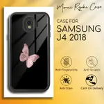 外殼 HP SAMSUNG J4 2018 外殼 HP BUTTERFLY MOTIF 02 硬殼光面外殼 HP 外殼光