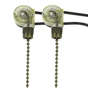 Ceiling Fan Light Switch Zing Ear ZE-109 Two-Wire Switch Ceiling Fan Light Re...