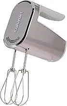 Cuisinart Cordless Power Hand Mixer, Cake mixer for baking, Stainless steel beaters, 5 Speeds, Cordless, USB charge, Rechargeable, 20 minutes continuous use, Dishwasher safe, Electric hand mix