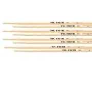 Premium 7A Hickory Drumsticks - American Classic Value Pack for Optimal Sound