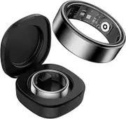 Smart Ring Android iOS Fitness Ring Tracker Smart Rings for Men Women Sleep Tracker Smart Ring Heart Rate Monitor SpO2 Activity Tracker Pedometer Sport Smart Ring Fitness Ring Black Gold Silver