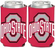 WinCraft NCAA Ohio State University Buckeyes 1-Pack 12 oz. 2-Sided Can Cooler