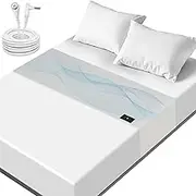 Grounding Sheets, 24"x104" Grounded Bed Sheet with 10% Silver Fiber, Grounding Sheets for Sleep, Pain, Inflammation, Energy, Suitable for All Bed Sizes, Beige