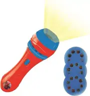 LEXIBOOK, Spider-Man torch light and projector with 3 discs, 24 images, create y
