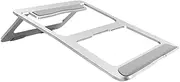 SHINEOFI Foldable Aluminum Alloy Laptop Stand Slip Computer Holder Hollow Design for Heat Dissipation Stable Support for All Laptop for Use