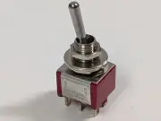 MINIATURE DPDT TOGGLE SWITCH (ON-MOMENTARY-ON)
