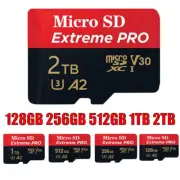 SD Card 128GB 256GB 512GB 1TB 2TB Extreme PRO SDHC SDXC Camera Memory 4K