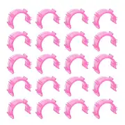 50pcs Bobbin Holder Plastic Bobbin Clamps for Sewing Machines, Pink