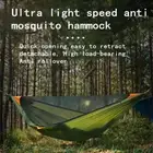 Portable Outdoor Quick Open Anti-Rollover Mosquito Net Hammock Hanging Hammock