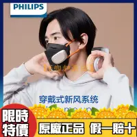 在飛比找蝦皮購物優惠-【超商免運】PHILIPS 飛利浦 新風電動系列 新風口罩 